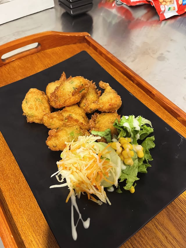 Accras de morue dorés