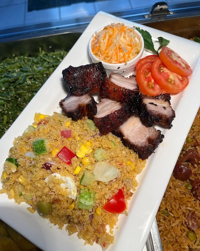 Plat créole généreux