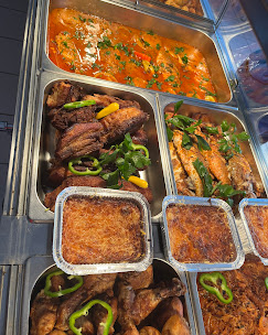 Sélection de plats sur la table